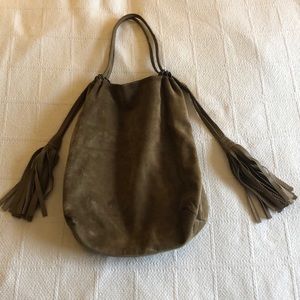 BOTTEGA VENETA SUEDE PURSE